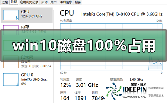 Win10磁盘100%占用怎么办?Win10磁盘100%各种卡死解决方法